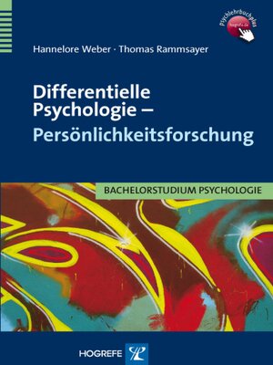 cover image of Differentielle Psychologie – Persönlichkeitsforschung